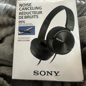 Sony Over-Ear Noise Canceling Headphones - Black